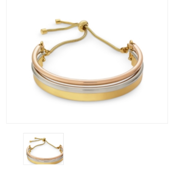 Alfani Curved Bar Slider Bracelet - Picture 2 of 5